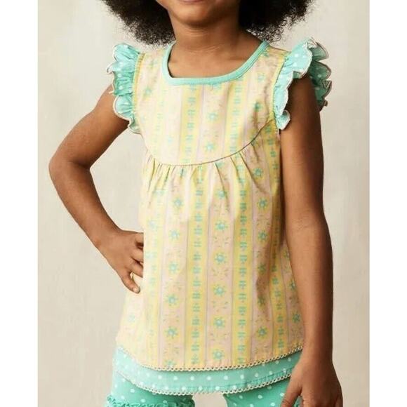 Matilda Jane Girls 10 Enchanted Garden Mix-and-Mingle Printed Tunic Top NWOT - Picture 1 of 6